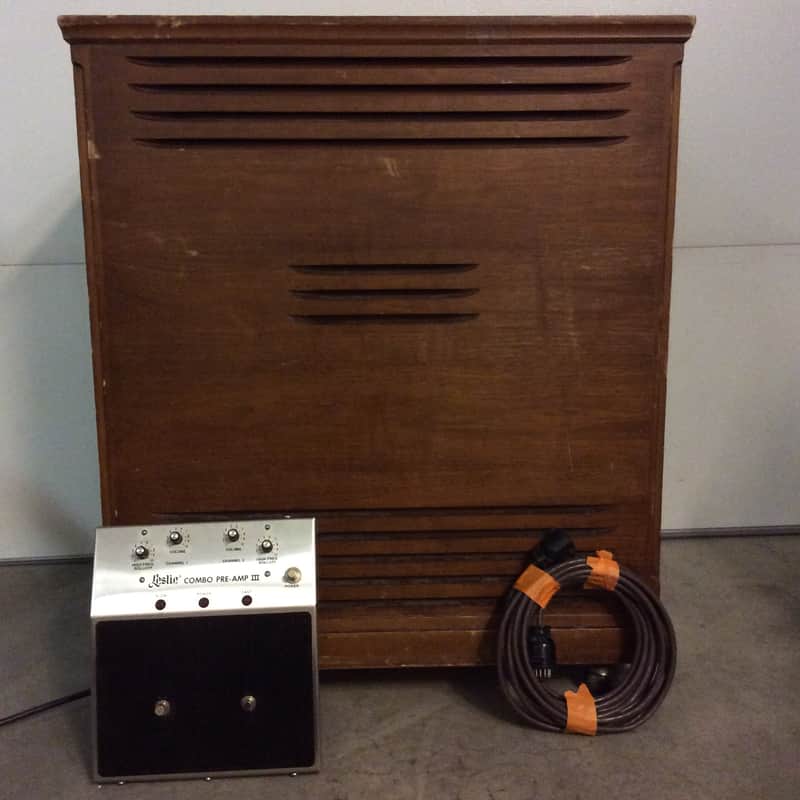 Leslie 415 w/ Combo Preamp III + Cable! | Reverb