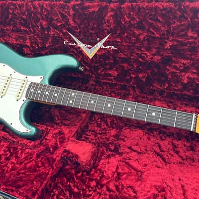 Fender Custom Shop 1965 Stratocaster Journeyman Sherwood Green 2020 image 14