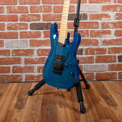 Belanger Guitar Company Custom Shop SM-1 Prototype Transparent Blue 2000s w/Gigbag image 5