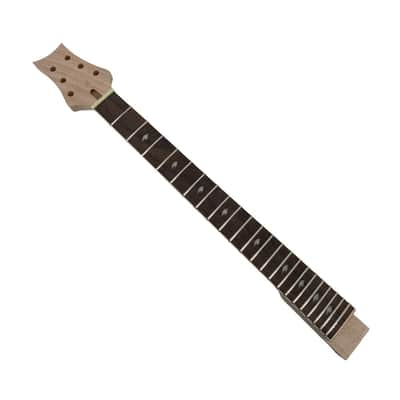 Electric Guitar Neck 22 fret 24.75 inch Mahogany Guitar Necks with Rosewood Fretboard Diamond Inlay (24.75inch) image 1