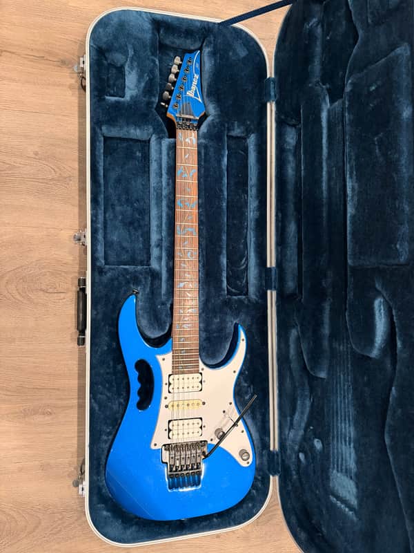 Ibanez Jem 7V-SBL 2003 - Blue image 1