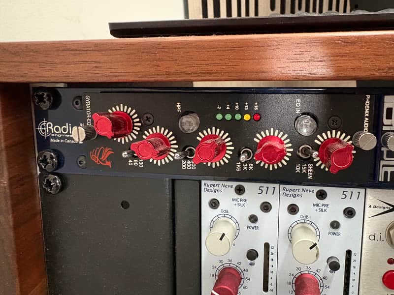 Phoenix Audio Gyrator-EQ 500 Series Equalizer Module 2019 - 2021 - Black image 1