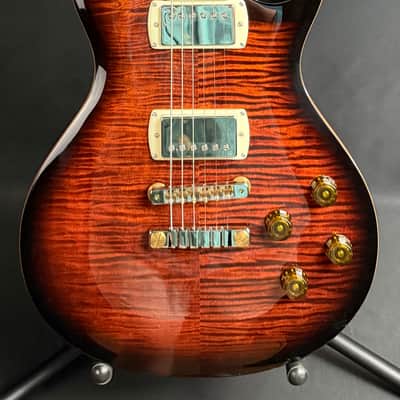 PRS SE McCarty 594 Singlecut Electric Guitar Black Gold Burst w/ Gig Bag image 1