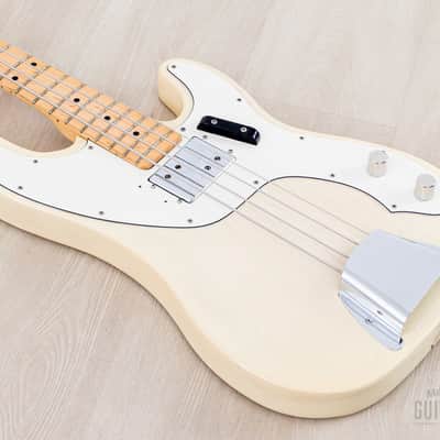 1972 Fender Telecaster Bass Blonde, Lightweight w/ Wide Range Humbucker, Case image 10