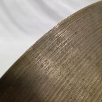 A. Zildjian 16" 1970s Thin Stamp Crash Cymbal - 1,010g (245-20) image 6
