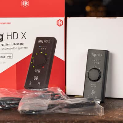 IK Multimedia iRig HD X Guitar Audio Interface – USB-C iOS / Mac / PC – Mint with Box image 2