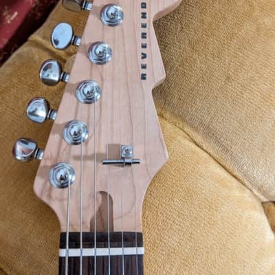 Reverend Jetstream HB 2026 - Fire Burst Sparkle image 3