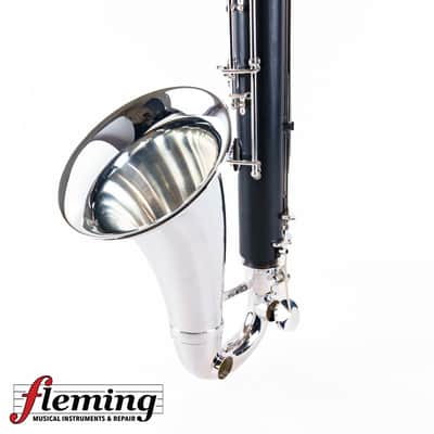 Backun Q Series Professional Bass Clarinet to Low C - Grenadilla / Silver Plate Bild 16
