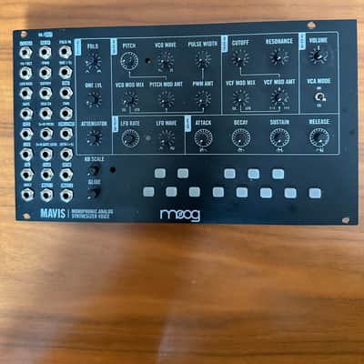 Moog Mavis Monophonic Analog Synthesizer Voice 2022 - Present - Black image 1