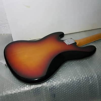 70's JAZZ BASS SUNBURST - RARE PICKUP VERSION - GREAT 60's BEAT SOUND image 3