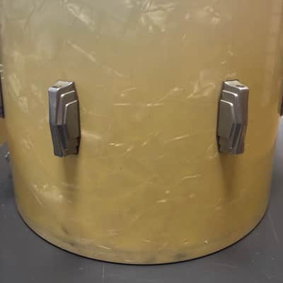 Leedy & Ludwig 3160 "Triumphlal" 15"x12" Parade Snare Drum - Marine Pearl (1952) image 8