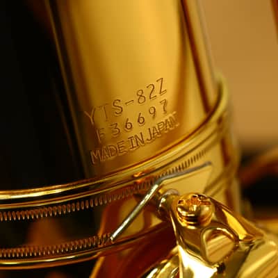 Yamaha YTS-82ZII Custom Z Tenor Saxophone - Lacquered Brass image 5
