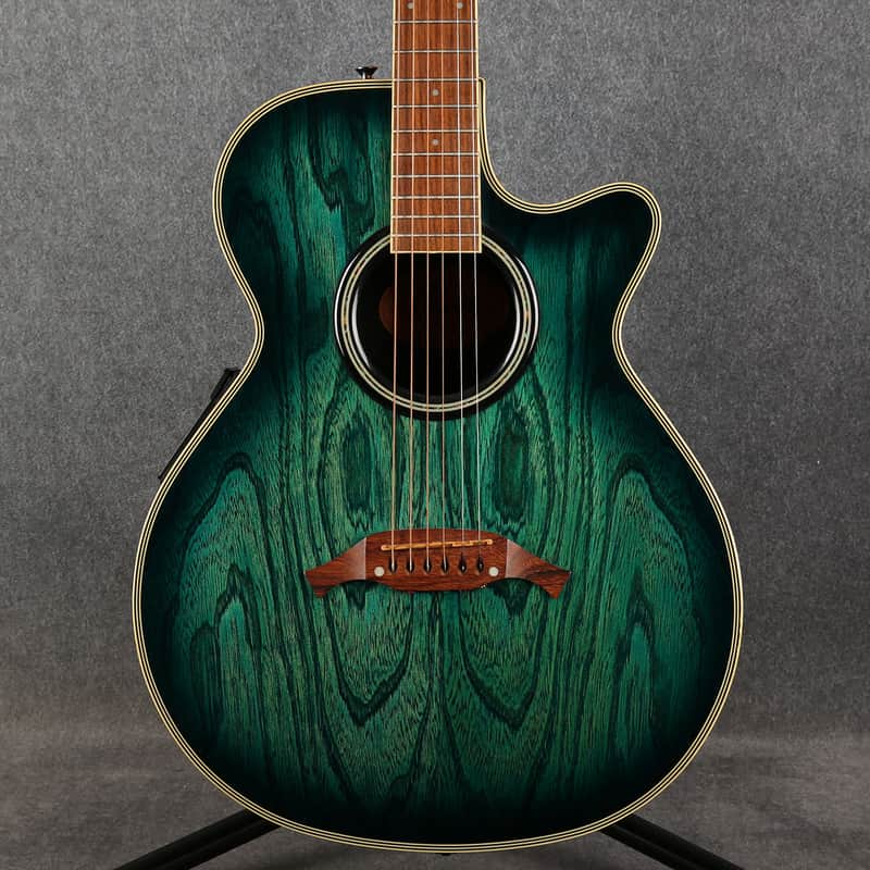 Crafter FX-550EQ Electro Acoustic - Green Burst - 2nd Hand image 1