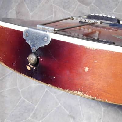 rare vintage VOSS archtop Jazz F-hole GUITAR GIMA Gitarre Germany 1960 image 22