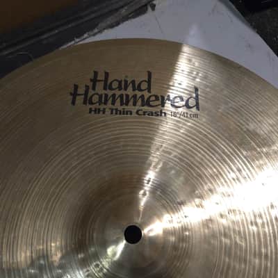 Sabian 16" HH Hand Hammered Thin Crash Cymbal 1992 - 2015 - Natural image 2