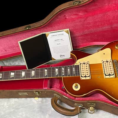 NEW! Gibson Custom 1957 Les Paul Standard Reissue - Refin Burst, Ultra Heavy Aged 2026 Limited Edition Collection - Only 8.3 lbs - IN-STOCK! - Authorized Dealer - G07679 image 13