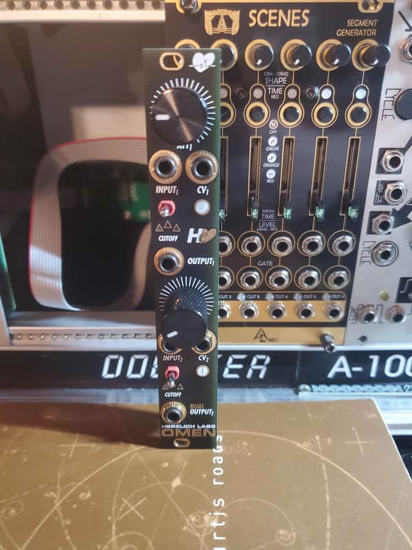 Herzlich Omen Eurorack LPG dual Vactrol low pass gates image 1