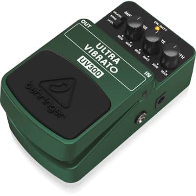 Behringer UV300 Classic Vibrato Effects Pedal for Guitar image 3