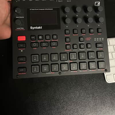 Elektron Syntakt 12 Track Drum Computer & Synthesizer 2022- Present - Black image 2