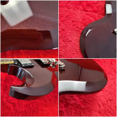 2011 Bacchus BSG-STD SG Standard - Classic Series - Brown Lacquer Finish - All Original - Made In Japan MIJ image 19