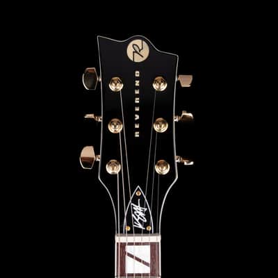 Reverend Kyle Shutt Signature 2 Ice White Electric Guitar with Case image 12