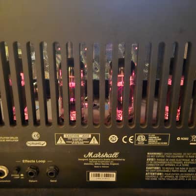 Marshall MA100H 2-Channel 100-Watt Guitar Amp Head 2010 - 2013 - Black image 6