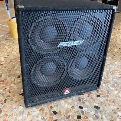 Peavey 410 TVX 300-Watt 4x10" Bass Speaker Cabinet with Horn Tweeter 2000s - Black image 2