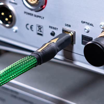 Best Buy PRODUCT 2020/ 1m (3ft) David Laboga Custom Audio / High End USB A - B / C - B / A - C / EMERALD MK2 image 4