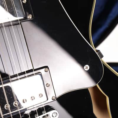 Schecter Corsair Semi-Hollow Guitar Black 2016 image 8
