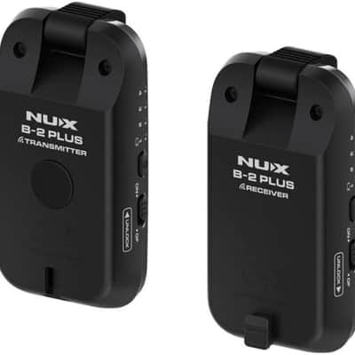 NuX B-2 PLUS Wireless Guitar System 2.4GHz Microphone with 60-Feet Line-of-Sight image 5
