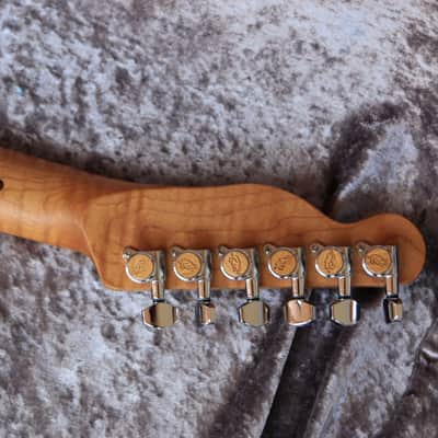 Build to order GB Liuteria Traditional Tele - Green open pore image 14