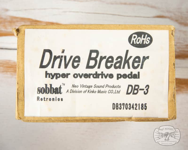 sobbat DB-3 DRIVE Breaker Overdrive w/ Boost – Made in Japan