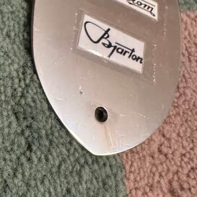 Hagstrom BJ 45 neck plate / Bjärton J-45 60s-70s - Chrome image 3
