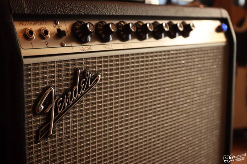 Fender '68 Custom Pro Reverb 40-Watt 1x12" Guitar Combo 2021 - Present - Black image 1