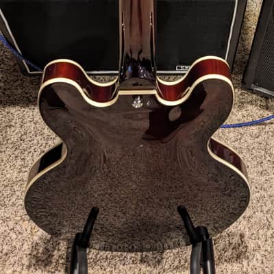 Firefly FF338PRO - ES-335 Style Semi-Hollow - Stainless Steel Frets Locking Tuners Cool Inlays Figured Top image 10
