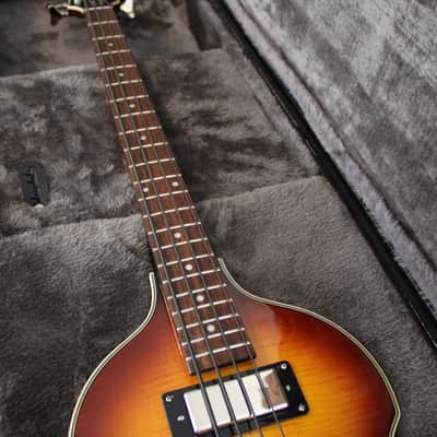 Epiphone Viola Bass with Epiphone Hard case - Vintage Sunburst image 4