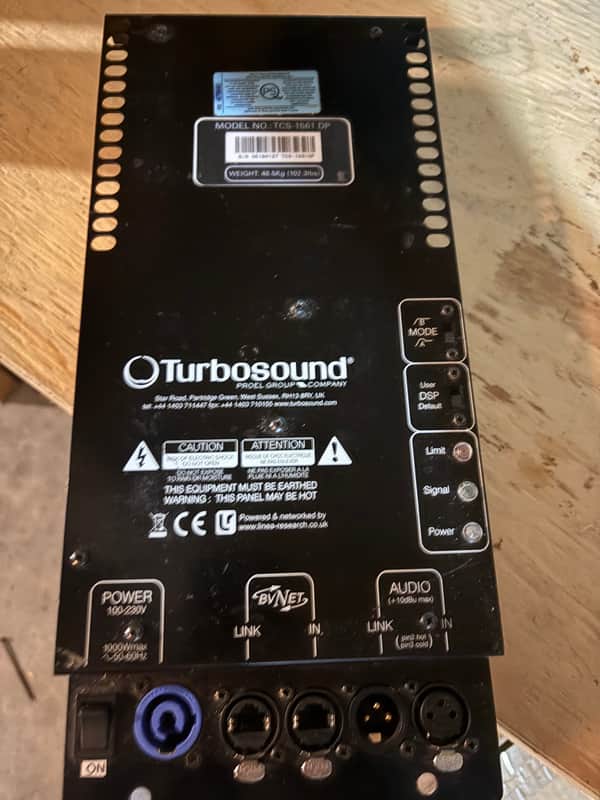 Turbosound Tcs1561dp Mid-2000 - Black image 1