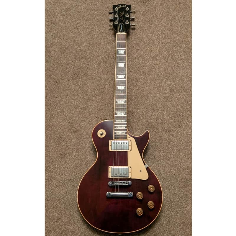 Gibson Les Paul Standard 1981 Wine Red, Tim Shaw Pickups, Original image 1