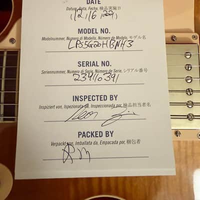 GIbson Les Paul Standard '50s 2021 - Honeyburst - GC Limited Edition image 18