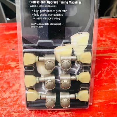 TonePros 3x3 Tuning Keys - Aged Nickel image 1