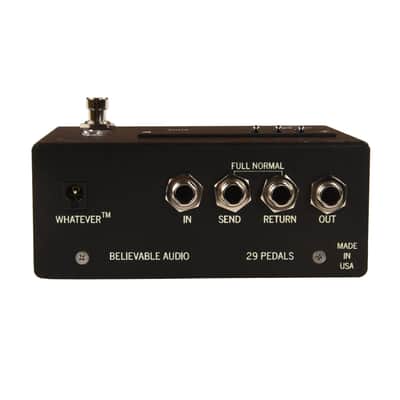 29 Pedals EUNA Elite Unity Amplifier Input Driver Black image 3