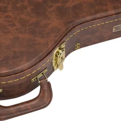 Fender Stratocaster/Telecaster Poodle Case Brown image 5