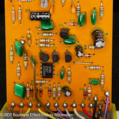 Boss OD-1 Overdrive 1986 Japan s/n 653700 with JRC4558DD op amp as used by Pete Townshend and Billy Duffy and many more .. image 12