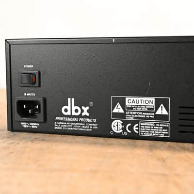 dbx 231 Dual-Channel 31-Band Graphic Equalizer CG01VRK image 9