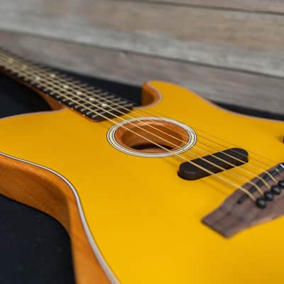 Fender Acoustasonic Player Telecaster 2021 - Present - Butterscotch Blonde image 7
