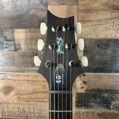 SALE! PRS 40th Anniversary Custom 24-08 Semi-Hollow, Charcoal Tri-Color Burst, 10 Top, Free Ship, 065 image 8