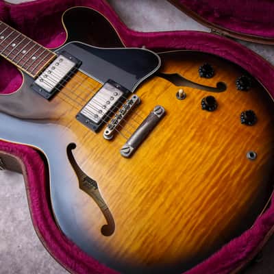 GIBSON USA ES-335 Dot Reissue Semi-Hollow "Vintage Sunburst + Rosewood" (1995) image 2