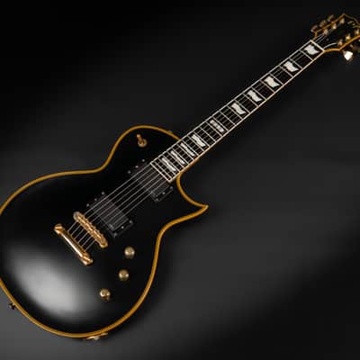 2009 ESP Standard Eclipse-II - Vintage Black | No E-II Japan Singlecut EMG 81 60 Humbucker Pickups 3.55kg | OHSC image 5