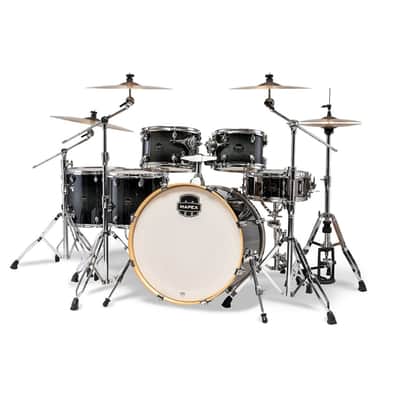 Mapex Armory Drum Kit La Fusion Shell Pack, Black Onyx Burst image 3