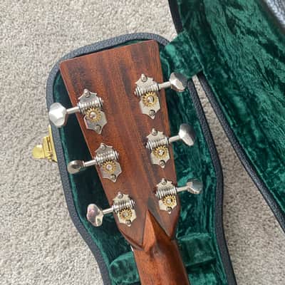 2018 Hand Made Huffman Dreadnought (White Oak/Spruce) image 4